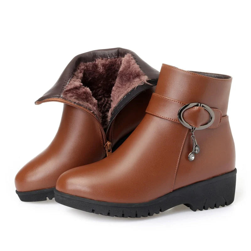 Bota Feminina France® - Couro Italiano