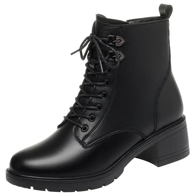 Bota Feminina Anne® - Couro Legítimo